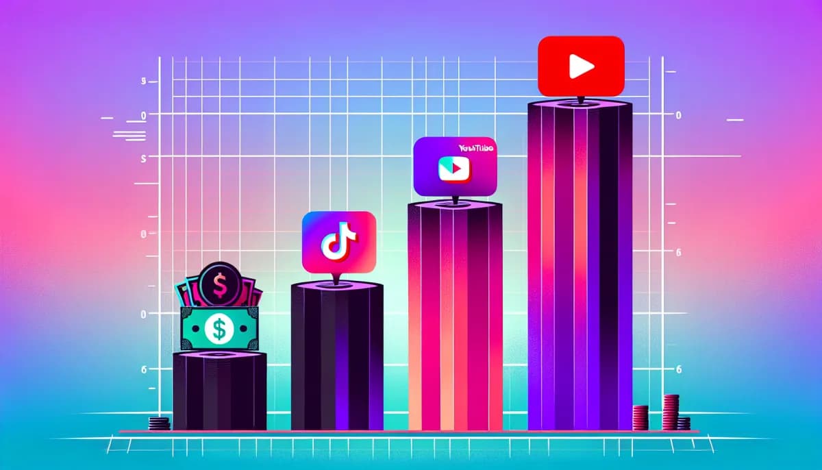 Comparativa 2026: cuánto pagan realmente TikTok, YouTube e Instagram a sus creadores