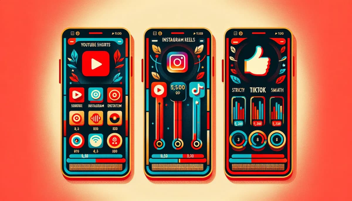 Comparativa YouTube Shorts vs Instagram Reels vs TikTok en 2026