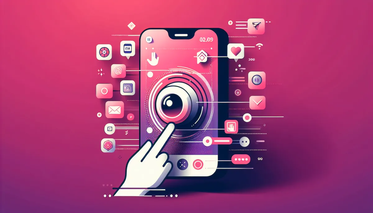 Cámara de Instagram Reels mostrando el nuevo icono de teleprompter activado en abril 2026